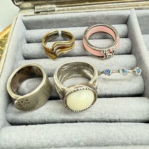Vintage Antique Old Ring Lot